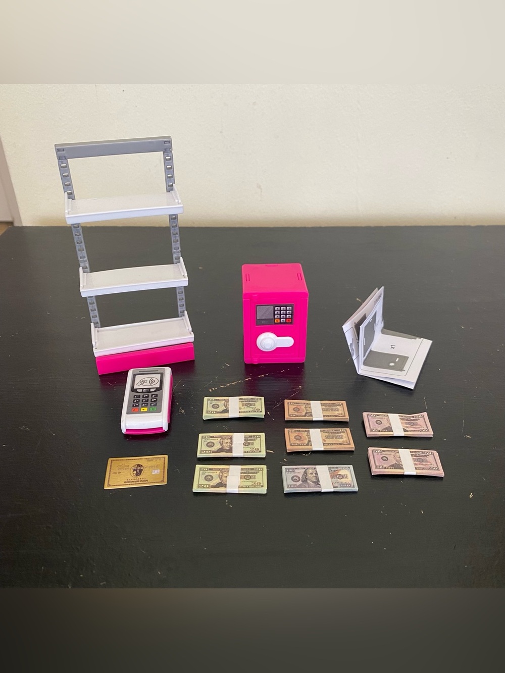 Zuru Mini Brands Cash Safe Credit Card Reader Shelves Lot Tiny Collectibles Toys